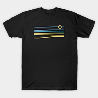 Retro sunset stripes T-Shirt